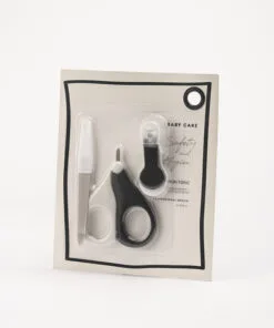 Baby care set 3PCS (nail file 1pc /round tip scissors 1pc /baby clipper ) - RS119