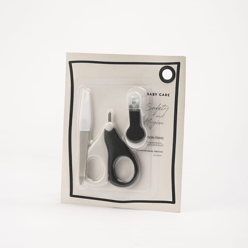 Baby care set 3PCS (nail file 1pc /round tip scissors 1pc /baby clipper ) - RS119