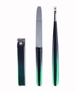 Alternative view of 3 Piece in 1 Set Pedicure Beauty Tools Mini Manicure Set with Nail Clipper Nail File