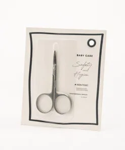 Stainless steel round tip nail scissors - RS122