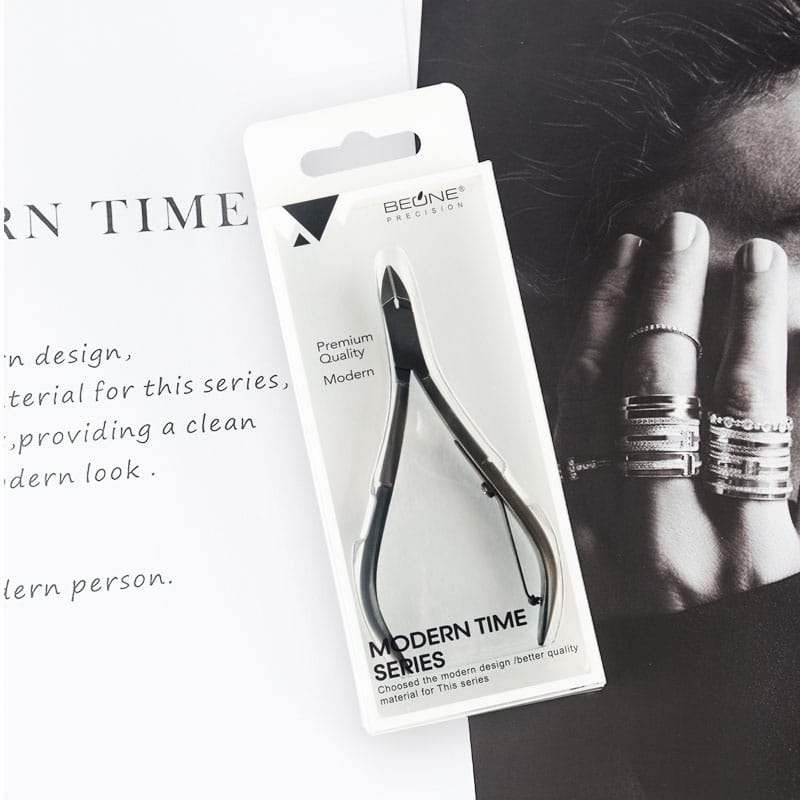 black coated stainless steel toe nail nipper - Image 2