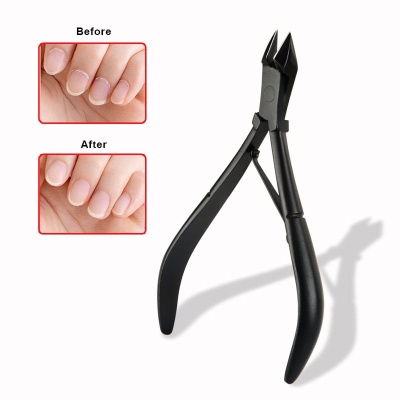 black coated stainless steel toe nail nipper - Image 6